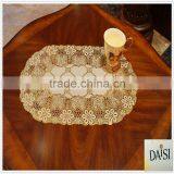 30cm x 46cm PVC Lace Oval Doilies Placemat thumbnail-2