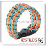 Cheap Survival Paracord Bracelet for Outdoor Sport With Buckle Suvival Rope thumbnail-1