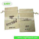 Natural Buddism Linen Printed Drawstring Bag Gift thumbnail-5