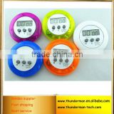 3Buttons Digital LCD Magenetic Kitchen Countdown Timer with clip