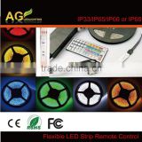 smd5050 rgb universal flexible Led strip lights with remote controller