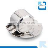 3 Pieces of 304 Coffee Cup and Saucer Set thumbnail-4