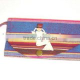 100% cotton colorful wallet Q04-130