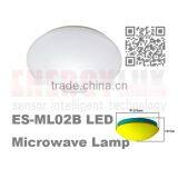 ES-ML02A E27 60W Glass Cover Microwave Sensor Ceiling Light