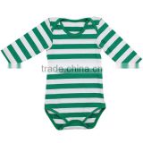 Hot sale 2016 spring summer new style baby girl romper long sleeve stripe baby romper cheap easter baby girls clothing sets