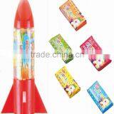Bubble Gum Tattoo in Rocket Shaped Jar(chewing Gum Candy) thumbnail-1