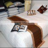 100% Cotton 3cm Stripe Design Bedding Set White Hotel Bedding Series