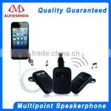 Cost-effective Multipoint Speakerphone, Multipoint Bluetooth Speakerphone Cigarette Lighter