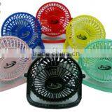 Promotional Gift Items for Students Rotate 360 Degrees Plastic Mini Usb Fan thumbnail-1