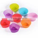 High Quality Food Grade FDA Approved Silicone Muffin Cake Mould/ Silicone Cake Mould