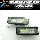 Auto Led License Lamps For Vw Led License Plate Lamp Led Car License Plate Lamp For Golf5 For Golf6 thumbnail-1