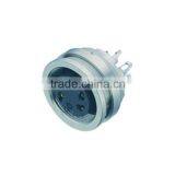 M16 5 Pole 6 Pole Panel Mount Connector Rear