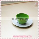melamine tea cup saucer, custom printed tea cup and saucer