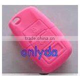 Hot Sale VW Remote Key Silicon Cover (pink ) 3 Button Key Silicon Cover