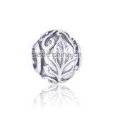 Factory 925 Sterling Silver Tree of Life Beads Charm Fits Bracelet Charms