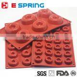 6 Cavity Silicone Bundt Cake Pan, Muffin, Cupcake, Brownie Mold thumbnail-1