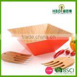 Orange Color Salad Bowl thumbnail-3