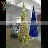 Christmas tree lights 3D cone garland motif light LED light indoor decoration
