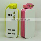 Pink Green 5v 4a Usb Travel Adapter,universal Travel Electric Adapter thumbnail-2