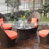 Amazing Single Sofa Set Garden Wicker Sofa Furniture Design thumbnail-3