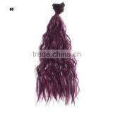 Hot Sale Purple Color Wavy Hair Braiding thumbnail-5