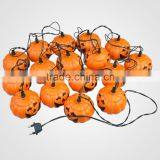 2.5M Halloween Props Haunted House Supplies Bar Decoration 16 LED Pumpkin String Light Fairy Lights Festival Lamp thumbnail-4