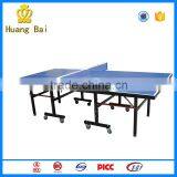 Easy Folding Table Tennis Table With Wheel Ping Pong Table Outdoor School Gym Equipment thumbnail-5