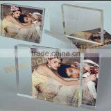 Clear Acrylic Block Photo Frame/acrylic Magnet Photo Frame/acrylic Block