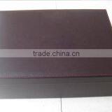Chinese Factories Wholesale Custom High-grade Gift Boxes, Dark Brown Storage Box thumbnail-3