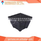 Hot Selling Four Side portable foldable charcoal Barbecue grill & Stove for Family Party