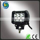 4*4 Accessories Double Row 12v 18w Led Work Light, Led Light Bar 18w Mini Light for Motor thumbnail-1