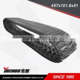 457x101.6x51 AST rubber track 460x102x50 287