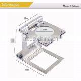 Stainless Steel Folding Magnifier 10X 20MM Portable Mini Magnifying Glass Lupa Loupe for Watch Repair thumbnail-6