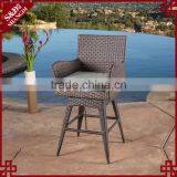 Latest Design Sex Style All Weather Wicker Patio Bar Chair Modern thumbnail-2