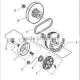 500/700CC HISUN ATV CVT Hypo Clutch (Driven) thumbnail-4