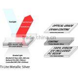 UV Protected Polycarbonate Corrugated Silver Panel (Ti-Lite Metallic Silver GRECA) thumbnail-6