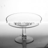 kitchen used fruit plate wholesale, handmade clear matini glass vases