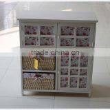 2015 New Arrival Top Grade Handmade Unfinished Wooden Cabinet With 3 Drawers thumbnail-5