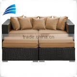4 Piece Outdoor Waterproof Rattan Patio Daybed thumbnail-3