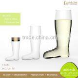 Ti-Borosilicate Novelty Hand Blown Special Shape Giant Beer Glass thumbnail-1