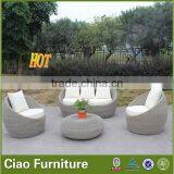 Round Sharp Outdoor Sofa Lounger Outdoor Furniture Garden thumbnail-3
