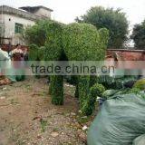 Life Size Large Top Party Artificial Landscape uv Resin Plastic Animal Leaf Alphabet Letter Elephant Statue E08 23A9 thumbnail-1