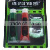Eco-friendly Halloween Vampire Cream Make up Kit With Teeth thumbnail-1