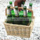 Chic Wicker Bicycle Basket With Liner thumbnail-1