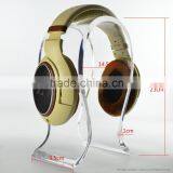 2017 China Wholesale Custom Fancy Acrylic Headset Display Headphone Holder