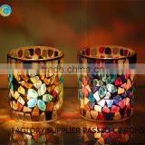 Wholesale Mosaic Tin Containers for Candles