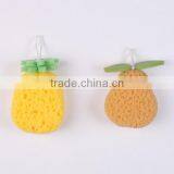 Pineapple Sponge Kitchen Cleaning Sponge PU Sponge Customized Shape thumbnail-2