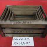 Wholesale Customized Colorful Antique Wooden Crate thumbnail-4