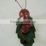 YS88227 Cute Ant Lying on the Leaf Home Decoration Items Made in Fujian With Size 9*3.5*4.5" thumbnail-1