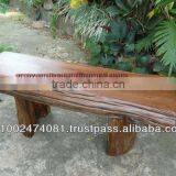 Old Wood Long Chair thumbnail-1